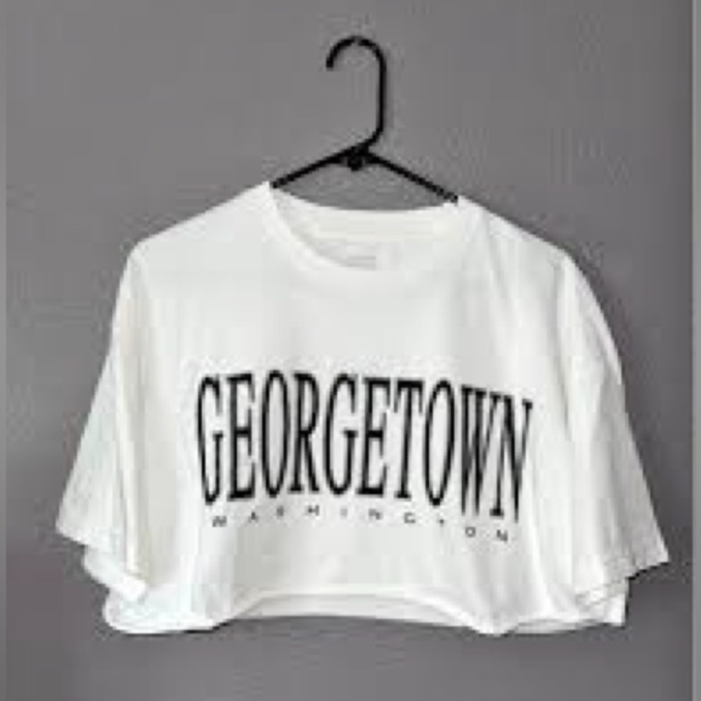 Brandy Melville White Cropped Top